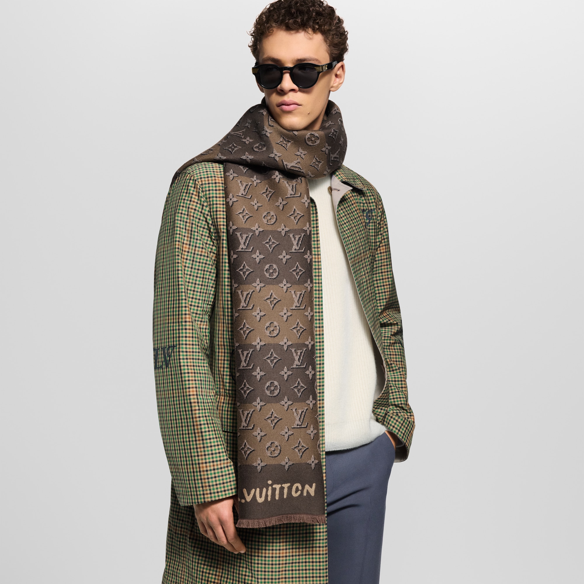 Brown Scarves Accessories | LOUIS VUITTON